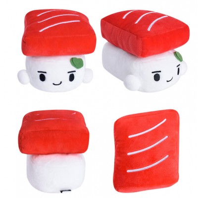 Sushi Japanese Food Tuna 6" Mini Soft Cushion Stuffed Pillow Cute Decor Toy 8809304441869  372402225660